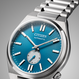  Shop Authentic Citizen Tsuyosa Automatic Blue Dial Silver Steel Strap Watch For Men - NK5010-51L - Luxxuri