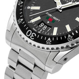  Shop Authentic Gucci Dive Quartz Black Dial Silver Steel Strap Watch For Men - YA136301 - Luxxuri