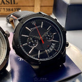  Shop Authentic Maserati Circuito Black Dial Black Leather Strap Watch For Men - R8871627004 - Luxxuri