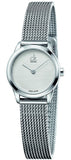  Shop Authentic Calvin Klein Minimal White Dial Silver Mesh Bracelet Watch for Women - K3M2312Y - Luxxuri