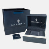  Shop Authentic Maserati Traguardo Skeleton Black Dial Gold Steel Strap Watch For Men - R8873612058 - Luxxuri