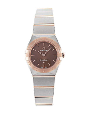 Shop Authentic Omega Constellation Quartz Brown Dial Silver Steel Strap Watch for Women - 131.20.25.60.13.001 - Luxxuri