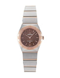  Shop Authentic Omega Constellation Quartz Brown Dial Silver Steel Strap Watch for Women - 131.20.25.60.13.001 - Luxxuri