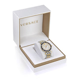  Shop Authentic Versace Greca Sport Quartz White Dial Two Tone Steel Strap Watch For Men - VEZ300521 - Luxxuri