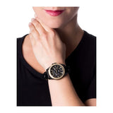  Shop Authentic Fossil Riley Black Dial Black Leather Strap Watch for Women - ES3696 - Luxxuri