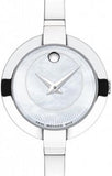  Shop Authentic Movado Bela Mother of Pearl Dial Silver Steel Strap Watch For Women - 0606616 - Luxxuri
