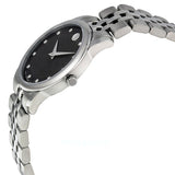  Shop Authentic Movado Museum Classic Black Dial Silver Steel Strap Watch For Women - 0606858 - Luxxuri