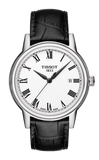  Shop Authentic Tissot T Classic Carson White Dial Black Leather Strap Watch for Men - T085.410.16.013.00 - Luxxuri