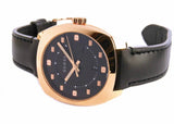  Shop Authentic Gucci GG2570 Quartz Black Dial Black Leather Strap Watch For Men - YA142309 - Luxxuri