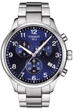  Shop Authentic Tissot T Sport Chrono XL Classic Blue Dial Silver Steel Strap Watch For Men - T116.617.11.047.01 - Luxxuri