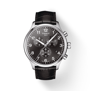  Shop Authentic Tissot Chrono XL Classic Black Dial Black Leather Strap Watch For Men - T116.617.16.057.00 - Luxxuri