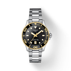  Shop Authentic Tissot Seastar 1000 Black Dial Silver Steel Strap Watch For Men - T120.210.21.051.00 - Luxxuri