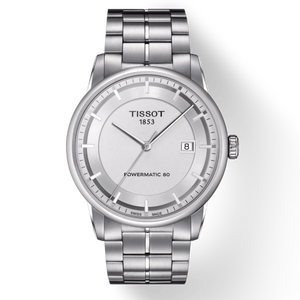  Shop Authentic Tissot Luxury Powermatic 80 Silver Dial Silver Steel Strap Watch For Men - T086.407.11.031.00 - Luxxuri