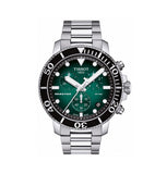  Shop Authentic Tissot Seastar 1000 Chronograph Green Dial Silver Steel Strap Watch For Men - T120.417.11.091.01 - Luxxuri