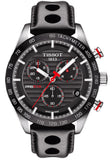 Shop Authentic Tissot PRS 516 Chronograph Black Dial Black Leather Strap Watch For Men - T100.417.16.051.00 - Luxxuri