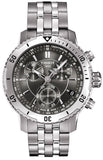  Shop Authentic Tissot PRS 200 Grey Dial Chronograph Grey Dial Silver Steel Strap Watch For Men - T067.417.11.051.00 - Luxxuri
