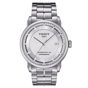  Shop Authentic Tissot Luxury Powermatic 80 Silver Dial Silver Steel Strap Watch For Men - T086.408.11.031.00 - Luxxuri