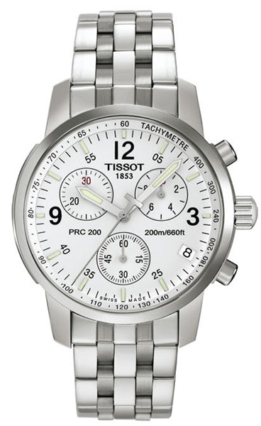  Shop Authentic Tissot T Race PRC 200 Chronograph Steel Mens Watch T17.1.586.32 - Luxxuri