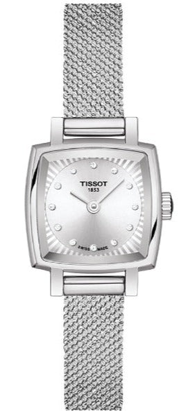  Shop Authentic Tissot Lovely Square Silver Dial Silver Mesh Bracelet Watch For Women - T058.109.11.036.00 - Luxxuri