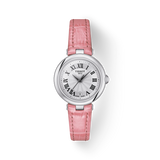  Shop Authentic Tissot Bellissima Small Lady Silver Dial Pink Leather Strap Watch For Women - T126.010.16.013.01 - Luxxuri