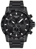  Shop Authentic Tissot Supersport Chrono Black Dial Black Steel Strap Watch For Men - T125.617.33.051.00 - Luxxuri