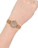  Shop Authentic Emporio Armani Kappa Quartz Mother of Pearl Taupe Dial Brown Leather Strap Watch For Men - AR11151 - Luxxuri