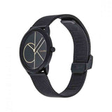  Shop Authentic Calvin Klein Minimal Black Dial Black Mesh Bracelet Watch for Women - K3M224X1 - Luxxuri