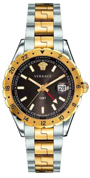  Shop Authentic Versace Hellenyium Quartz Brown Dial Two Tone Steel Strap Watch For Men - V11040015 - Luxxuri