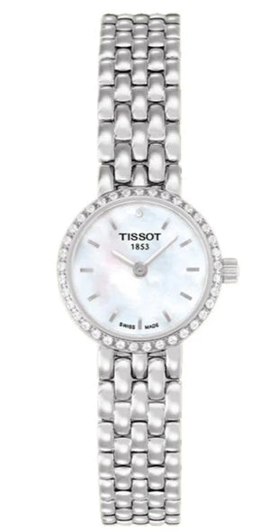  Shop Authentic Tissot Lovely Mother of Pearl Dial Silver Steel Strap Watch For Women - T058.009.61.116.00 - Luxxuri