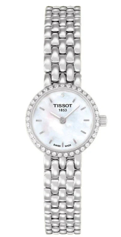  Shop Authentic Tissot Lovely Mother of Pearl Dial Silver Steel Strap Watch For Women - T058.009.61.116.00 - Luxxuri