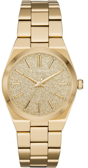 Shop Authentic Michael Kors Channing Quartz Gold Dial Gold Steel Strap Watch For Women - MK6623 - Luxxuri