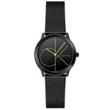  Shop Authentic Calvin Klein Minimal Black Dial Black Mesh Bracelet Watch for Men - K3M214X1 - Luxxuri
