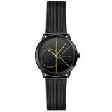  Shop Authentic Calvin Klein Minimal Black Dial Black Mesh Bracelet Watch for Women - K3M224X1 - Luxxuri