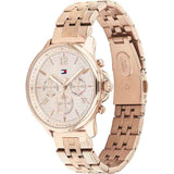  Shop Authentic Tommy Hilfiger Harper Chronograph Quartz Rose Gold Dial Rose Gold Steel Strap Watch For Women - 1782224 - Luxxuri