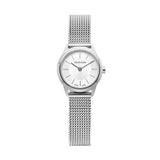  Shop Authentic Calvin Klein Minimal White Dial Silver Mesh Bracelet Watch for Women - K3M23126 - Luxxuri