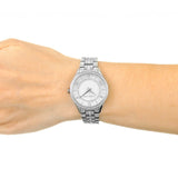  Shop Authentic Michael Kors Lauryn Mother of Pearl Dial Silver Steel Strap Watch for Women - MK3900 - Luxxuri
