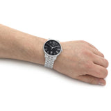  Shop Authentic Tissot Carson Premium Black Dial Silver Steel Strap Watch For Men - T122.410.11.053.00 - Luxxuri