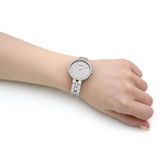  Shop Authentic Swarovski Cosmopolitan Diamond Powder Silver Dial Silver Steel Strap Watch for Women - 5517807 - Luxxuri
