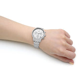  Shop Authentic Fossil Neutra Chronograph Silver Dial Silver Steel Strap Watch for Women - ES5217 - Luxxuri