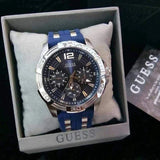  Shop Authentic Guess Oasis Multifunction Blue Dial Two Tone Steel Strap Watch for Men- W0366G2 - Luxxuri