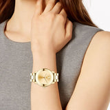  Shop Authentic Movado Bold Yellow Gold Dial Yellow Gold Steel Strap Watch For Women - 3600085 - Luxxuri
