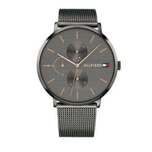  Shop Authentic Tommy Hilfiger Jenna Multifunction Grey Dial Grey Mesh Bracelet Watch For Women - 1781945 - Luxxuri