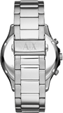  Shop Authentic Armani Exchange Hampton Chronograph Black Dial Silver Steel Strap Watch For Men - AX2152 - Luxxuri