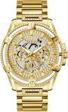  Shop Authentic Guess Queen Quartz Gold Dial Gold Steel Strap Watch For Men - GW0497G2 - Luxxuri