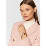  Shop Authentic Michael Kors Ritz Chronograph Rose Gold Dial Rose Gold Steel Strap Watch for Women - MK6357 - Luxxuri
