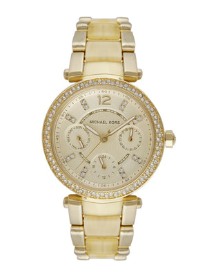  Shop Authentic Michael Kors Parker Gold DIal Gold Steel Strap Watch for Women - MK5842 - Luxxuri