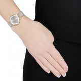  Shop Authentic Swarovski Octea Nova Grey Dial Grey Leather Strap Watch for Women - 5295326 - Luxxuri