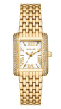  Shop Authentic Michael Kors Emery Pave Double Wrap White Dial Gold Steel Strap Watch for Women - MK4833 - Luxxuri