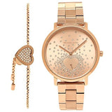  Shop Authentic Michael Kors Jaryn Rose Gold Dial Rose Gold Steel Strap Watch for Women - MK3621 - Luxxuri