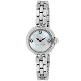  Shop Authentic Marc Jacobs Courtney Mother of Pearl White Dial Silver Steel Strap Watch for Women - MJ3459 - Luxxuri